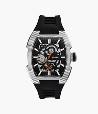 Machine X1 42mm Automatic Black Silicone Watch