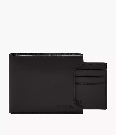 Derrick Leather RFID Sliding 2-in-1 Wallet