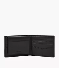 Derrick Leather RFID Passcase Wallet