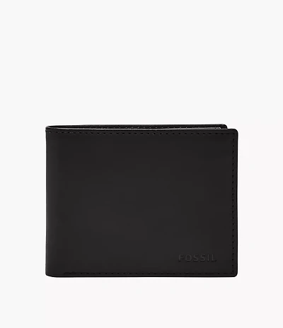 Derrick Leather RFID Passcase Wallet