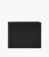 Derrick Leather RFID Passcase Wallet