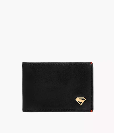 Superman x Fossil Derrick Money Clip Bifold