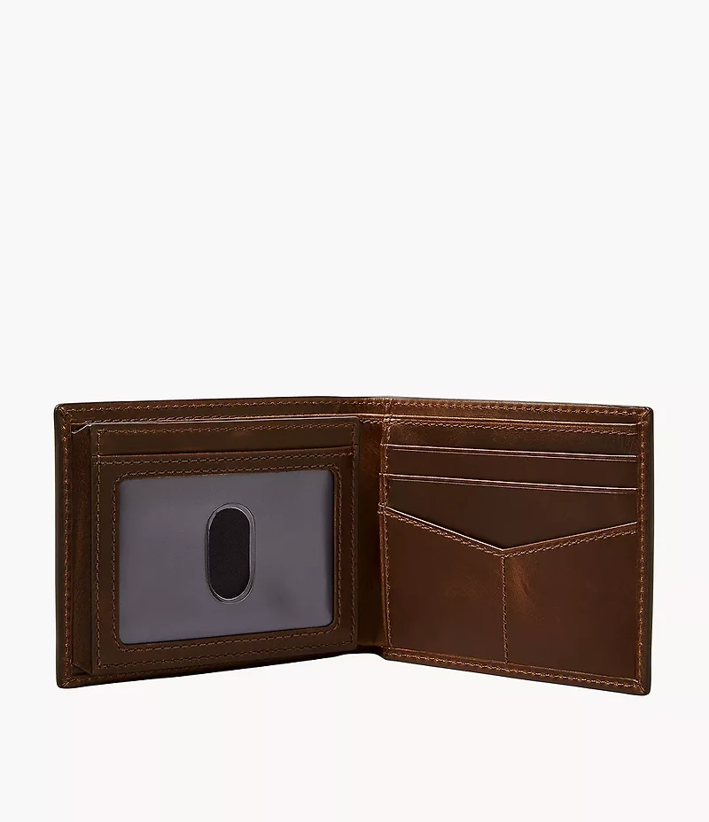 Derrick Bifold w/ Flip ID and Belt Gift Set