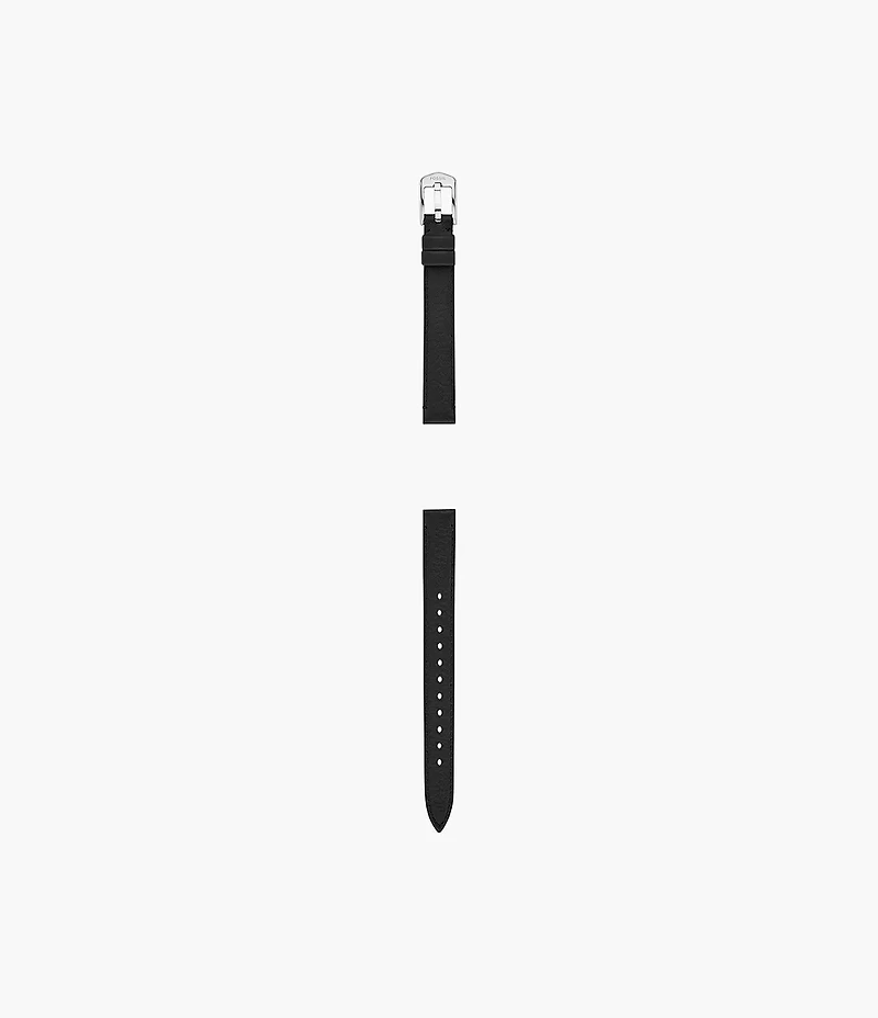 12mm Black LiteHide™ Leather Strap