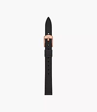12mm Black LiteHide™ Leather Strap