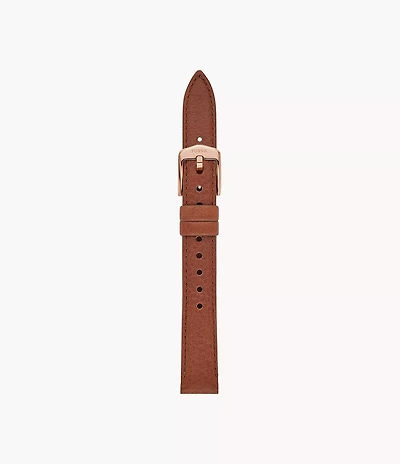 14mm Medium Brown LiteHide™ Leather Strap
