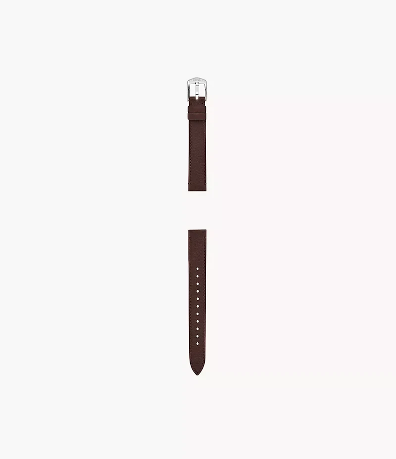 14mm Dark Brown LiteHide™ Leather Strap