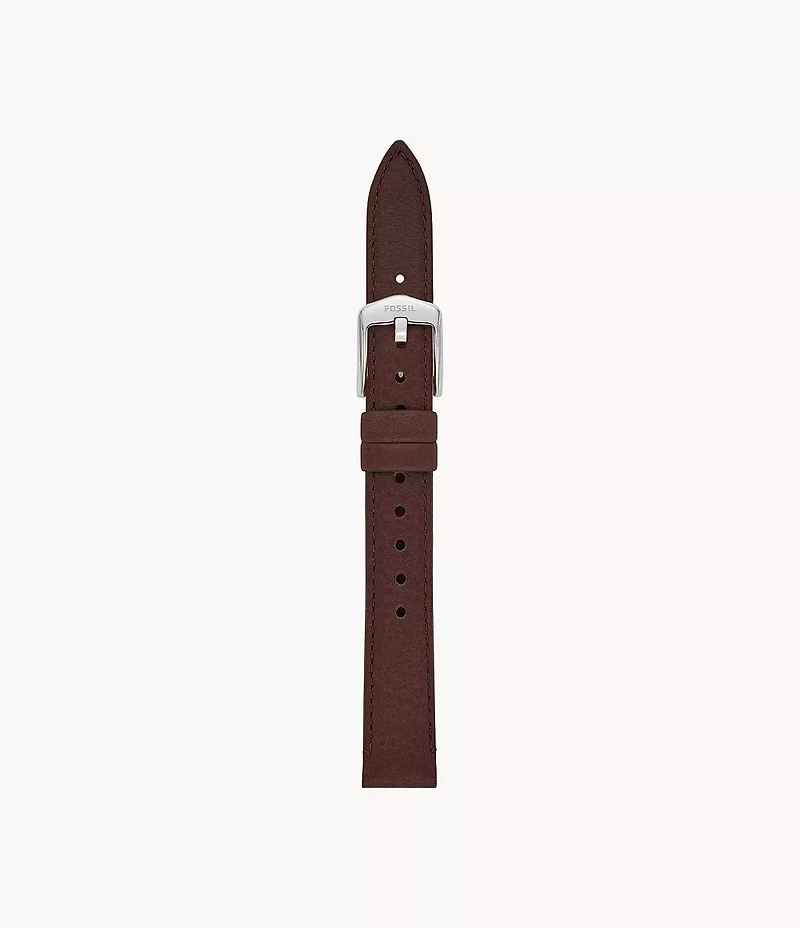 14mm Dark Brown LiteHide™ Leather Strap