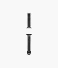 38/40/41/42mm Black Stainless Steel Mesh Band for Apple Watch®