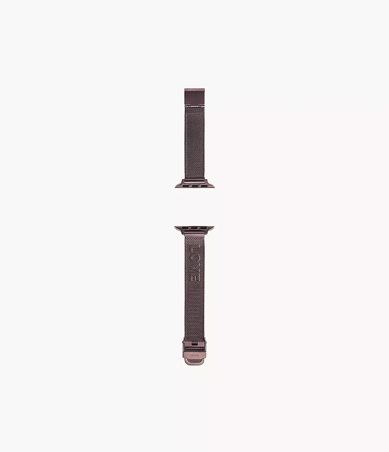 38/40/41/42mm Wine Stainless Steel Mesh Band for Apple Watch®