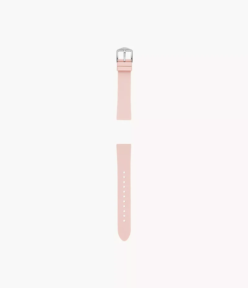 18mm Blush Silicone Strap