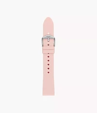 18mm Blush Silicone Strap