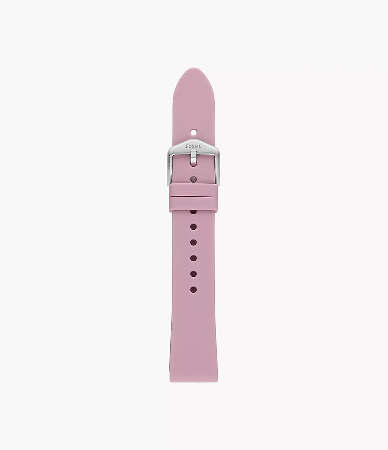 18 mm Lavender Silicone Strap