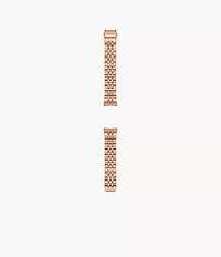 18mm Rose Gold-Tone Stainless Steel Bracelet