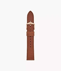 18mm Medium Brown LiteHide™ Leather Strap