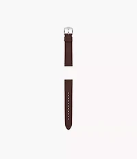 18mm Dark Brown LiteHide™ Leather Strap