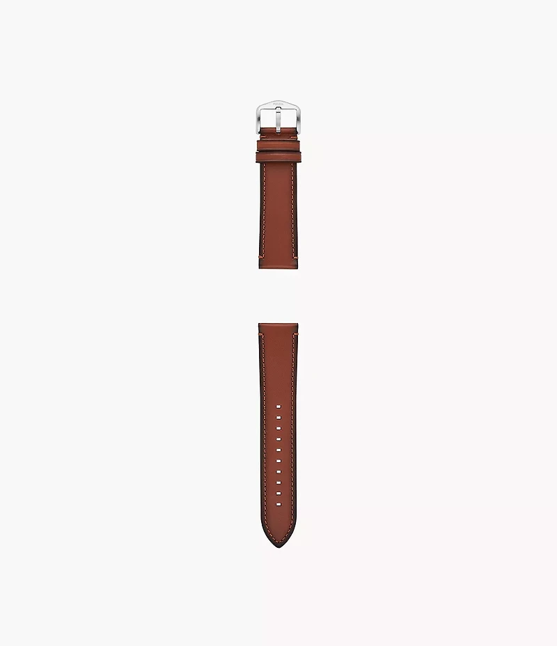 22mm Amber LiteHide™ Leather Strap
