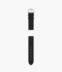 22mm Black Nylon Watch Strap