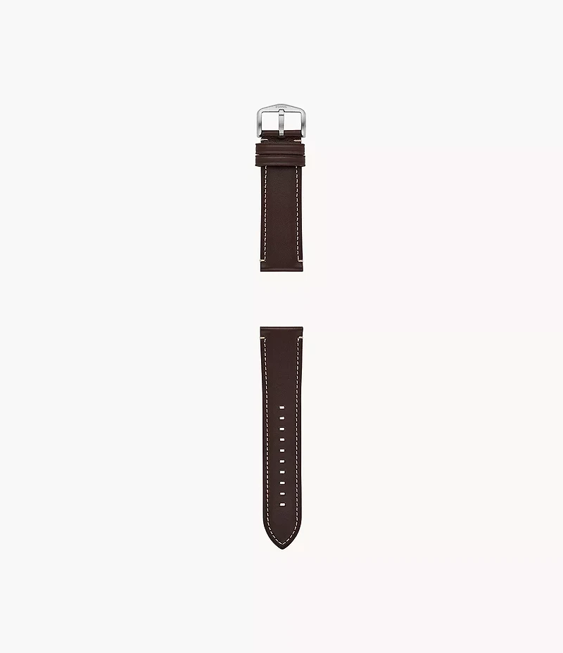 24mm Dark Brown LiteHide™ Leather Strap
