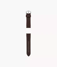 24mm Dark Brown LiteHide™ Leather Strap