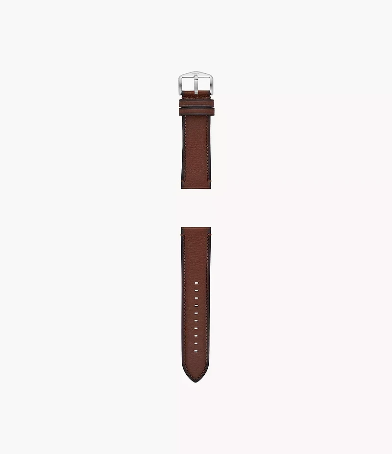 24mm Light Brown LiteHide™ Leather Strap