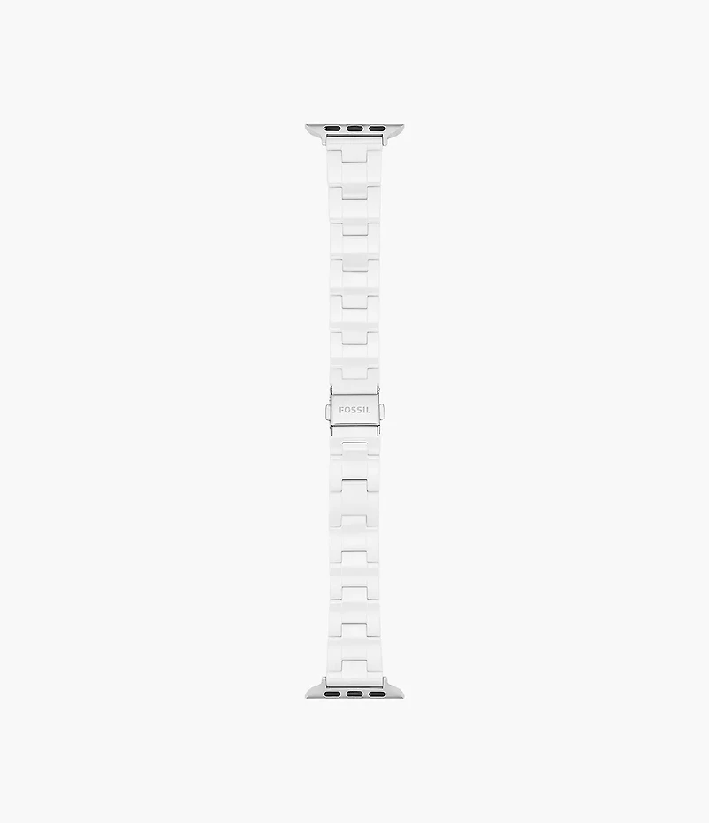 38/40/41/42mm White Ceramic Band for Apple Watch®
