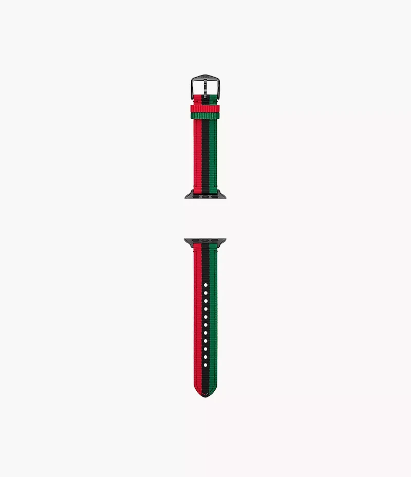 Black History Month Limited Edition 38/40/41/42mm Multicolor rPET Band for Apple Watch®