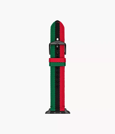 Black History Month Limited Edition 38/40/41/42mm Multicolor rPET Band for Apple Watch®