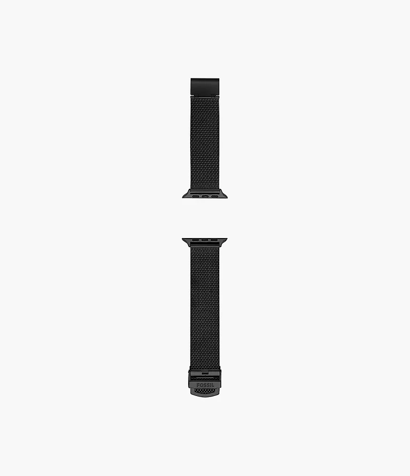 42/44/45/46/49mm Black Stainless Steel Band for Apple Watch®