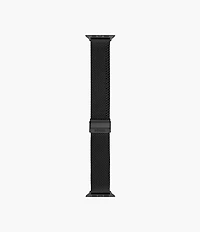 42/44/45/46/49mm Black Stainless Steel Band for Apple Watch®