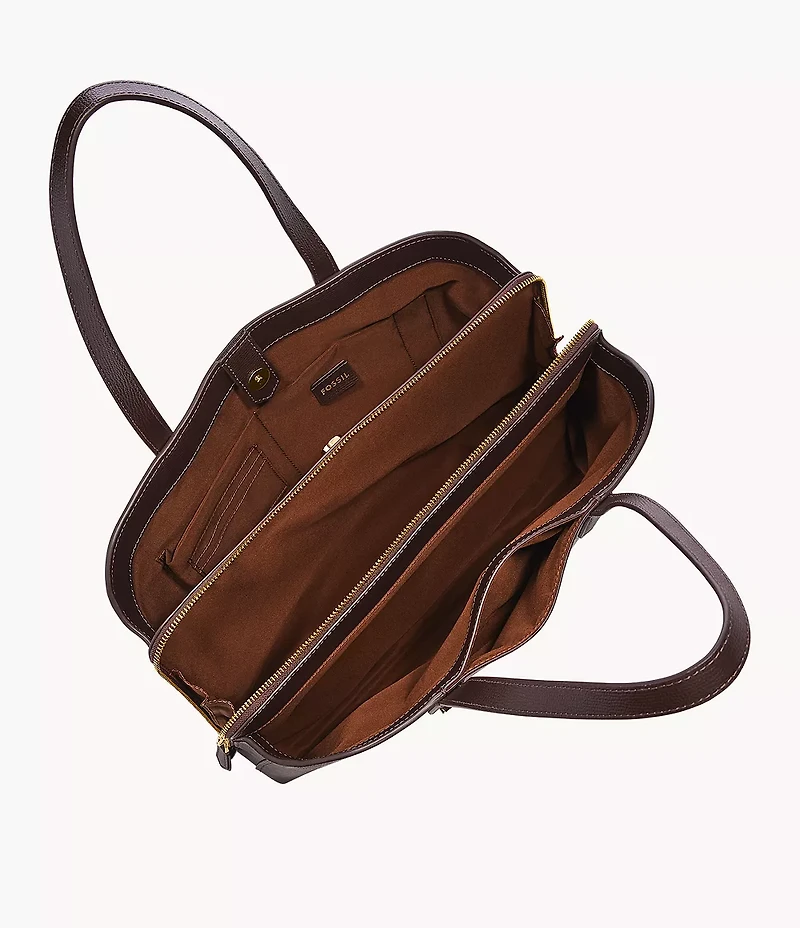 Wren Leather Work Bag
