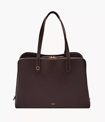 Wren Leather Work Bag