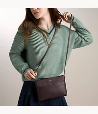 Phoebe Leather Small Crossbody Bag