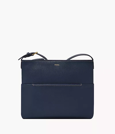 Phoebe Leather Large Crossbody Bag