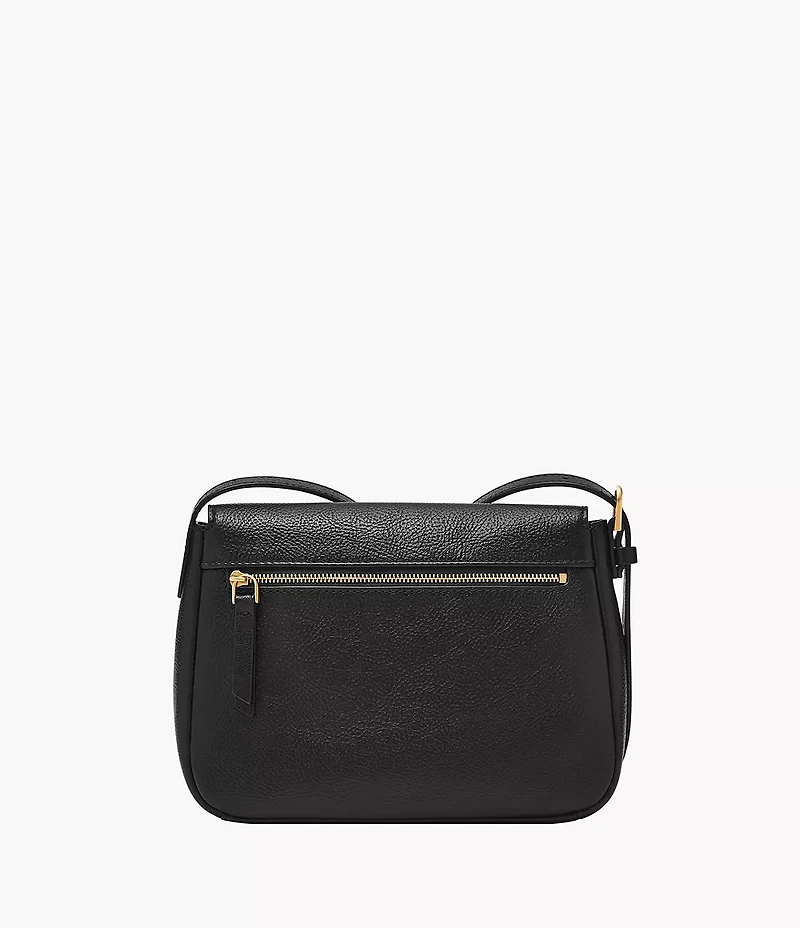 Kasey Leather Flap Crossbody Bag