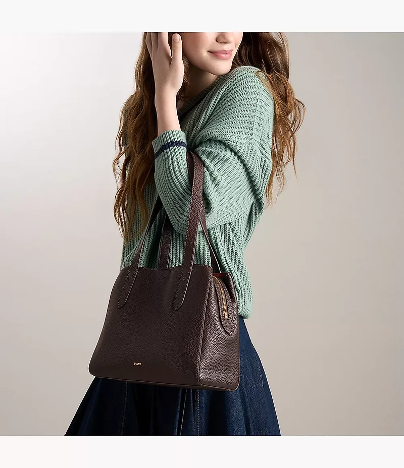 Jayne Leather Carryall