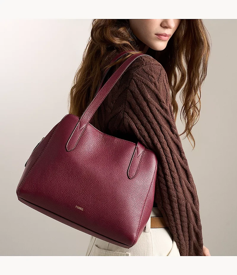 Jayne Leather Carryall