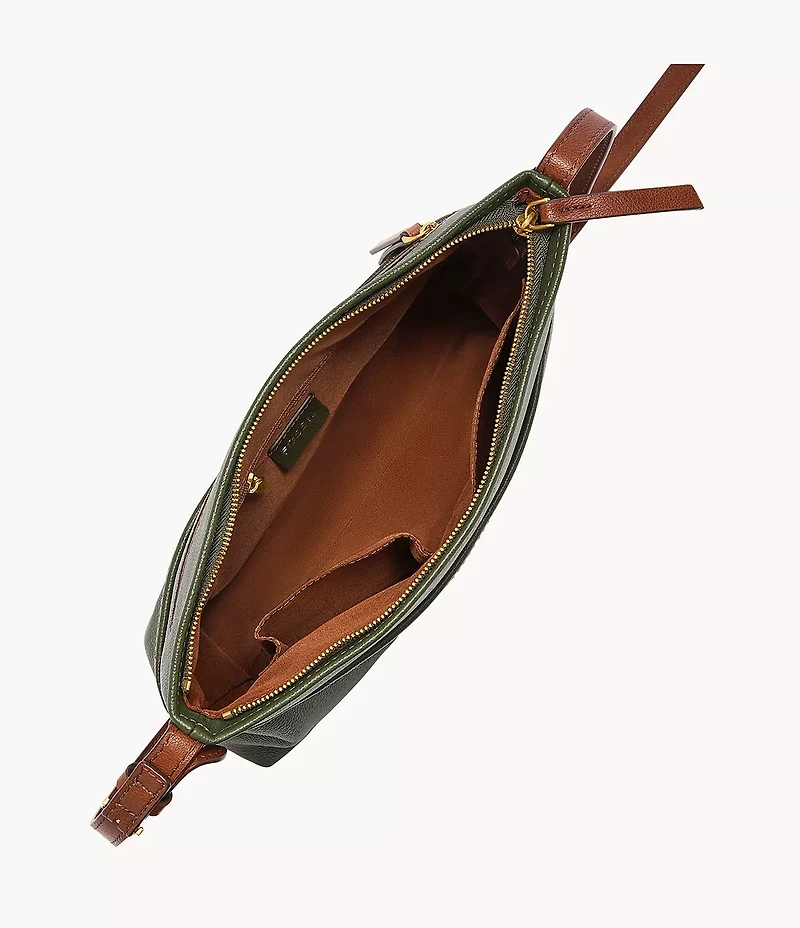 Phoebe Leather Large Crossbody Bag