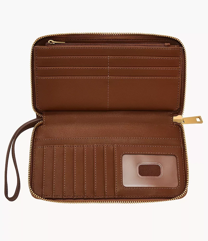 Liza Zip Around Clutch
