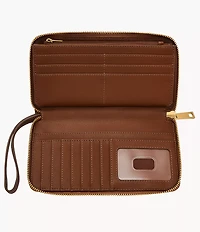 Liza Zip Around Clutch
