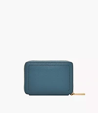 Logan RFID Zip Around Card Case