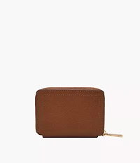 Logan RFID Zip Around Card Case