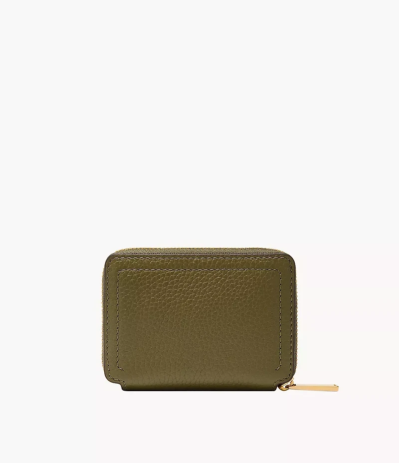 Logan RFID Zip Around Card Case
