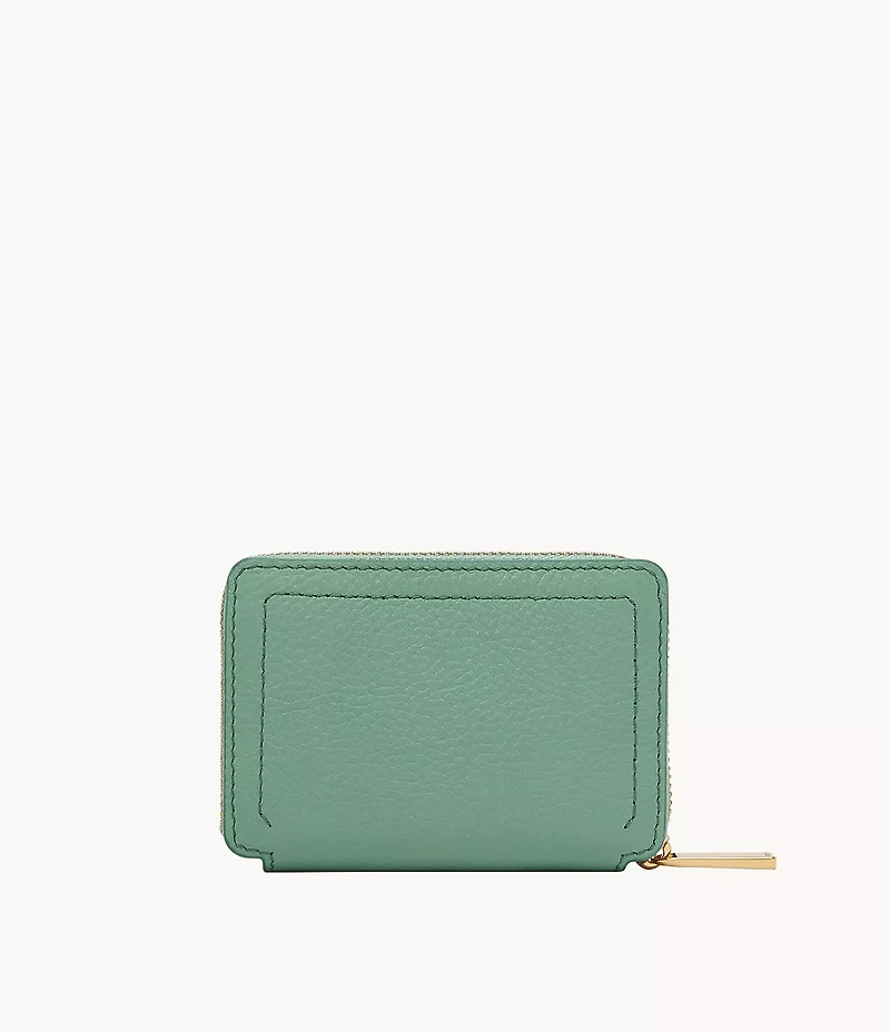 Logan RFID Zip Around Card Case