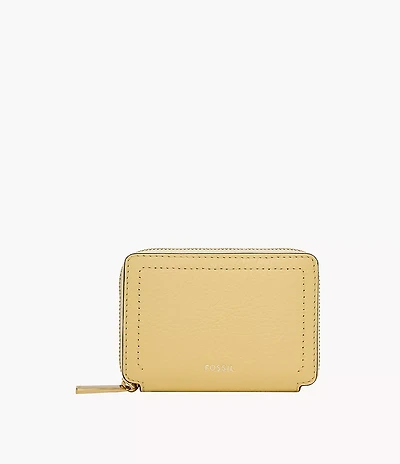 Logan RFID Zip Around Card Case