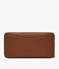 Lennox RFID Zip Continental Wallet