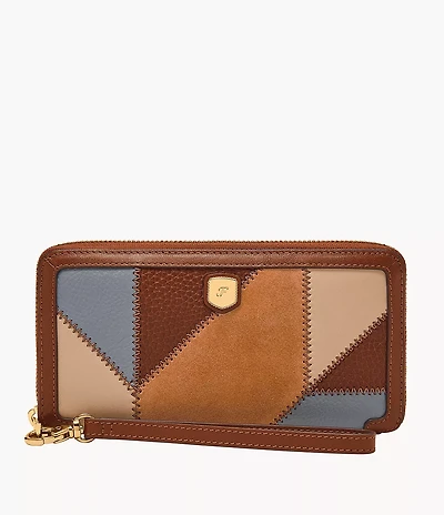 Lennox RFID Zip Continental Wallet