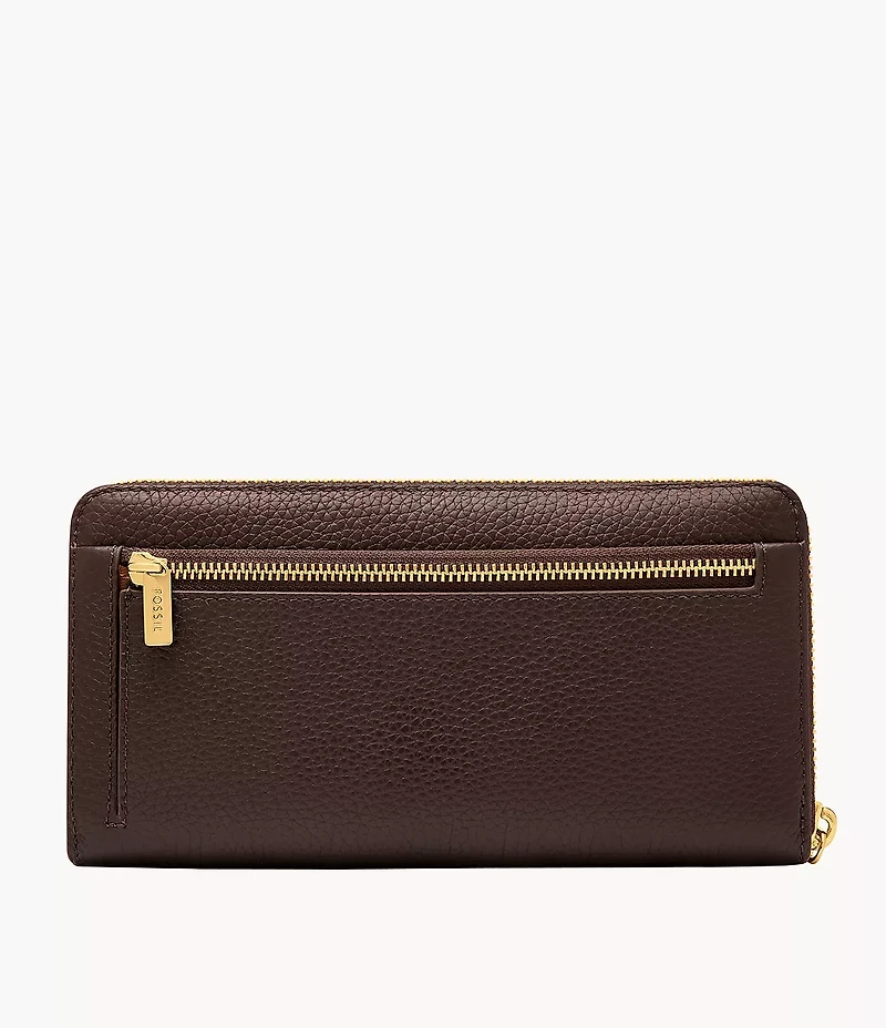 Logan Zip Around Clutch
