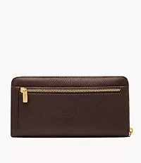Logan Zip Around Clutch