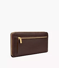 Logan Zip Around Clutch